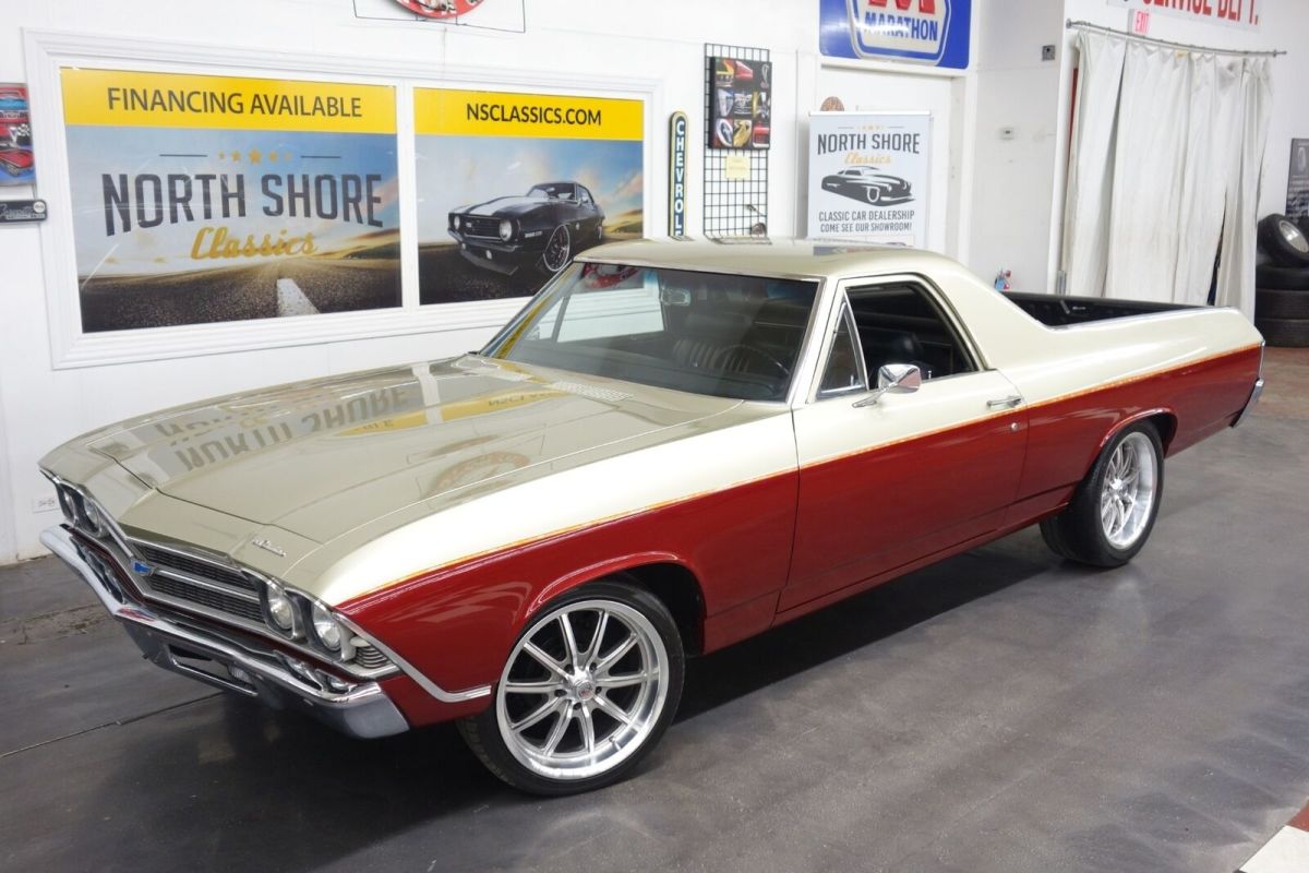 1969 Chevrolet El Camino - MILD CUSTOM - TWO TONE PAINT - FACTORY A/C - - photo 5
