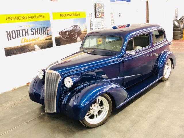 Chevrolet Hot Rod / Street Rod Blue with 27,000 Miles, for sale! 1937 Chevrolet Hot Rod / Street Rod -MASTER DELUXE- QUALITY BUILD - SEE VIDEO