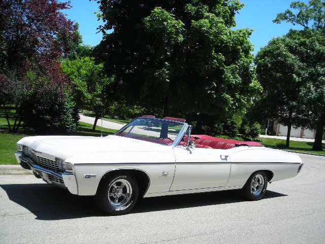 chevrolet impala convertible 1968 Chevrolet Impala