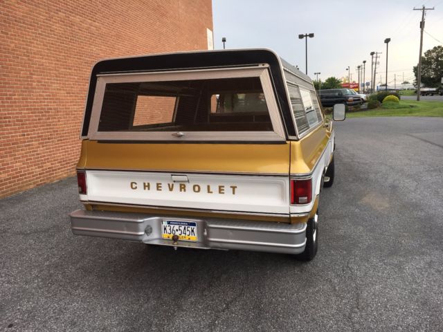 1975 Chevrolet Cheyenne scottsdale k20 c/k20 4wd camper - photo 4
