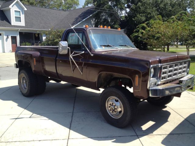 Chevrolet K30 4x4 Dually Camper Special 1 ton 1979 Chevrolet Silverado 3500