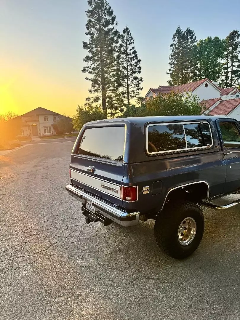 Chevrolet K5 Blazer cars and trucks 1982 Chevrolet Blazer SILVERADO 4X4