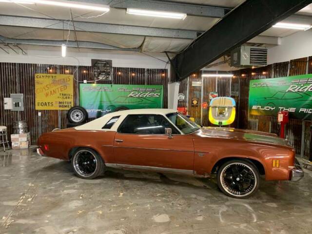 Chevrolet Malibu Classic Gold with 52,794 Miles, for sale! 1974 Chevrolet Malibu Sport Coupe