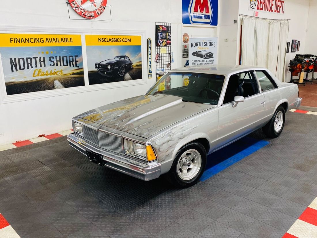 Chevrolet Malibu Silver with 90,916 Miles, for sale! 1980 Chevrolet Malibu - CUSTOM PAINT - BUILT 355 ENGINE - DRIVE ANYWHERE