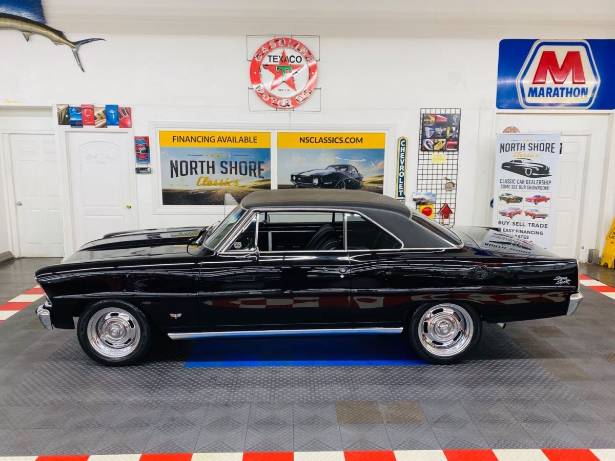 1967 Chevrolet Nova -SUPER SPORT - RESTO MOD - A/C - 4 WHEEL DISC - SE - photo 3