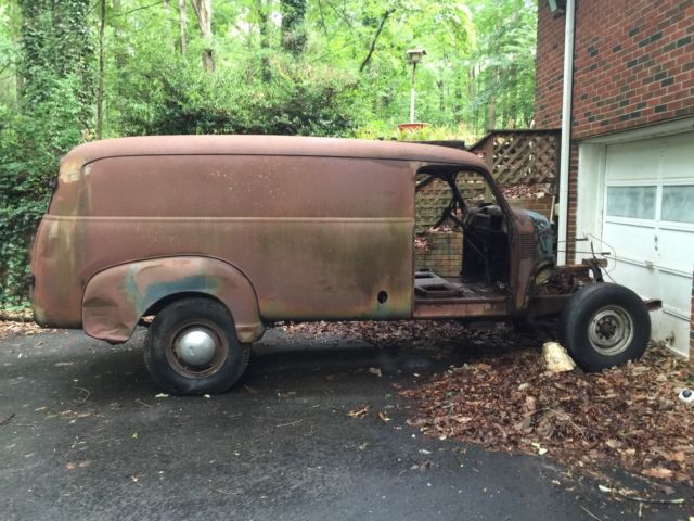 CHEVROLET PANEL 3800 TRUCK VAN BUS CARYALL hot rod 1949 1949 Chevrolet Panel van 3800 GRAVEDIGGER truck bus turbo diesel 3800