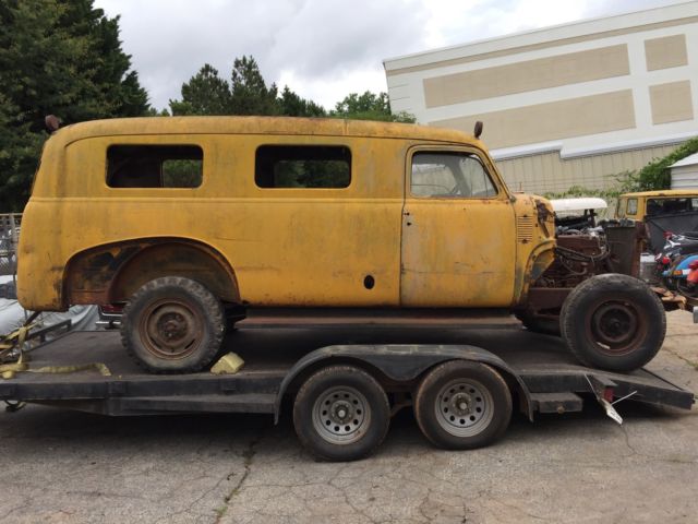 CHEVROLET PANEL truck 3800 VAN BUS CARRYALL hot rod 1949 motorcycle hauler 1949 Chevrolet Other Pickups Panel truck 3800 BIG SUMBITCH!