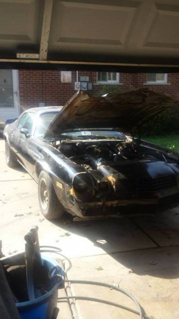 Chevrolet Project car 1981 with v8 1981 Chevrolet Camaro