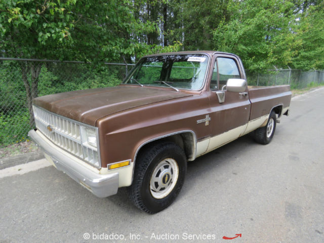 Chevrolet Scottsdale C20 Regular Cab Pick-Up Truck 5.7L V8 Automatic bidadoo 1981 Chevrolet Scottsdale C20