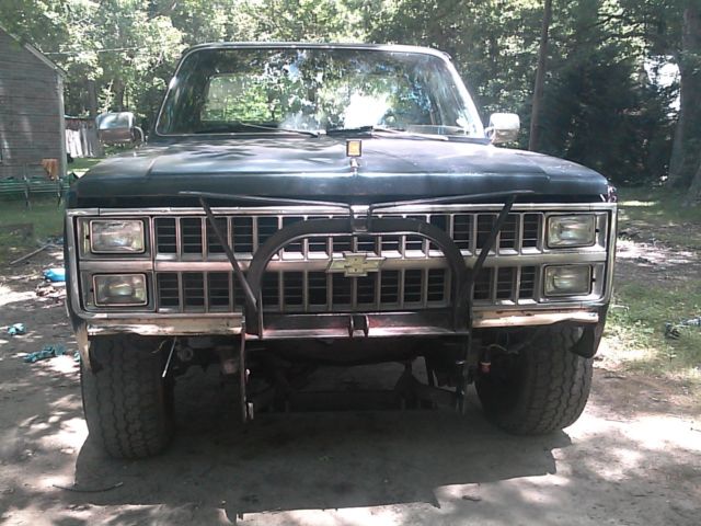 Chevrolet Silverado 1500 K10 Diamond in the Rough Project Truck 1982 Chevrolet C-10 K10