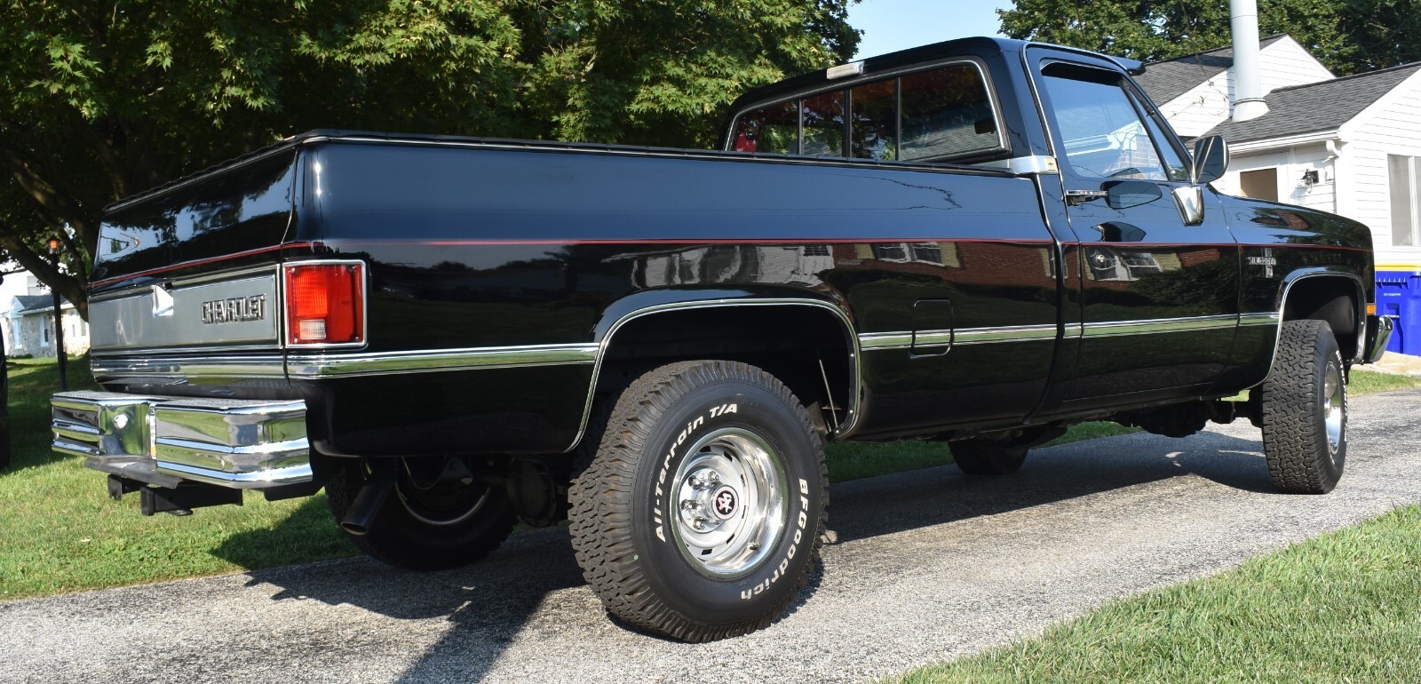 1987 Chevrolet Silverado 1500 4x4 Frame Off Build 350 V8 (video) - photo 12