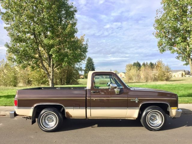 CHEVROLET SILVERADO C-10 2WD SHORT BED LOW MILES 20k ORIGINAL GMC K5 K10 CK-1500 1984 Chevrolet Silverado 1500 C-10 SILVERADO