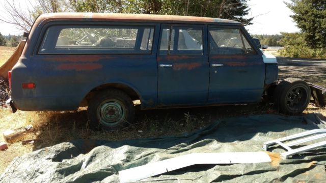Chevrolet Suburban Chevy 3 door 2wd 1969 67 68 70 71 72 c10 20 1969 Chevrolet Suburban