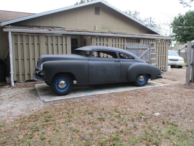Chevy 2 dr fleetline, fastback, chopped top, rat rod, kustom project, hot rod NR 1950 Chevrolet Bel Air/150/210 deluxe