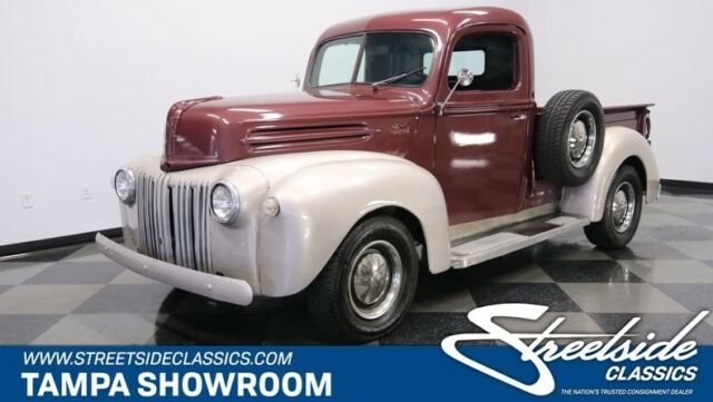 CHEVY 350 V8 3 SPEED MANUAL POWER BRAKES WITH WILWOOD FRONT DISC DUAL EXHAUST 1946 Ford Other Pickups --