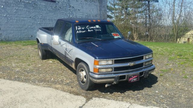Chevy 3500 Cummins 12v, Allison Auto, Super Clean NO RESERVE!!! 1994 Chevrolet Silverado 3500