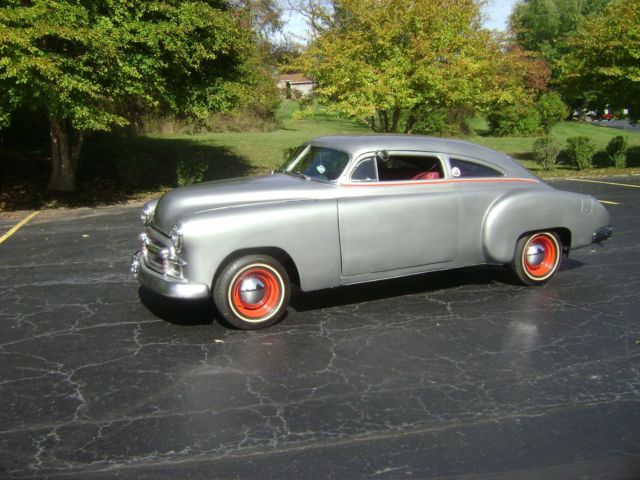 chevy 50' "bomb", chopped 6" ! bad ass!! REDUCED! 1950 Chevrolet Bel Air/150/210 fast back