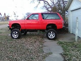 chevy blazer 4x4 4 wheel drive custom lifted mud runner 4WD NO RESERVE! 1985 Chevrolet Blazer