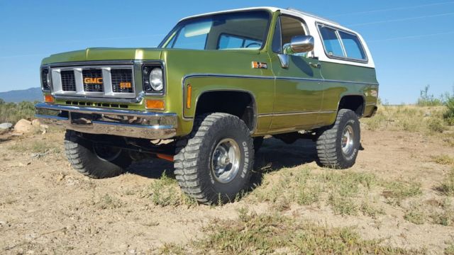 chevy blazer trail 4x4 bronco ford jeep land cruiser classic 70 71 72 73 74 75 1973 GMC Jimmy