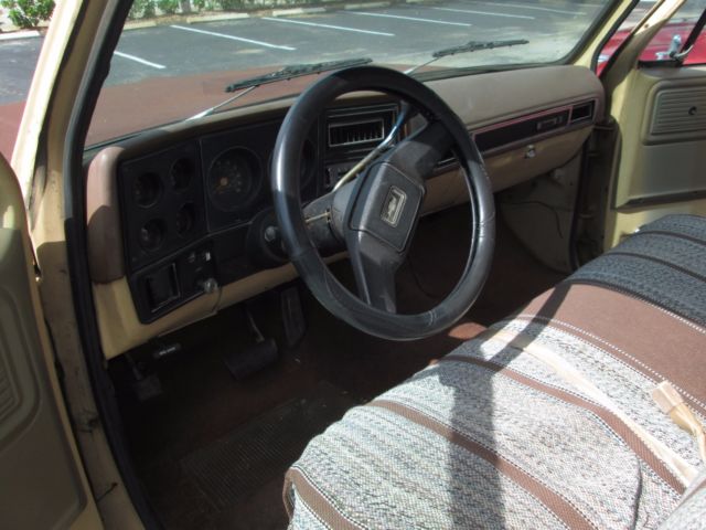 1978 Chevrolet C-10 tan white - photo 9
