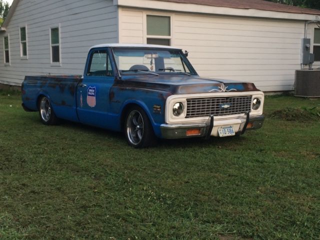 Chevy c10 lwb hot rod/rat rod 1972 Chevrolet C-10 3 speed auto