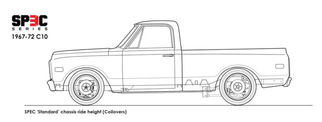Chevy C10 Roadster Shop Spec Chassis w/ Extras NEW BOYD WILWOOD HOTCHKIS NO WAIT 1968 Chevrolet C-10