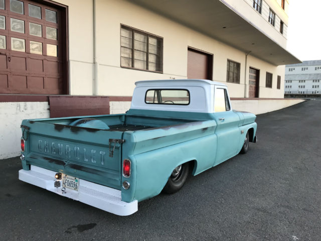 CHEVY C10 SHORT BED FLEETSIDE, FULL AIR RIDE, RASIED BED, FRAME OFF BUILD 1966 Chevrolet C-10 STANDARD