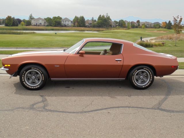 Chevy Camaro 1970 RS Z28 LT1 350 M20 4 Speed Classic Copper with Saddle Interior 1970 Chevrolet Camaro Z28