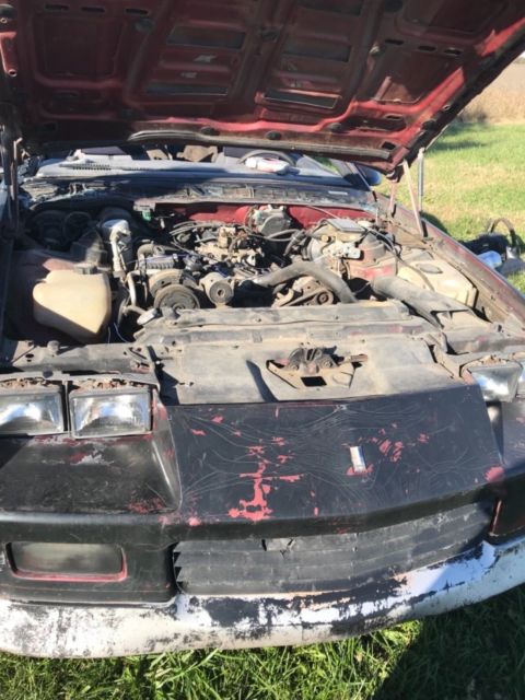 Chevy Chevrolet CAMARO FOR SALE 1986-1988 FOR RESTORE OR PARTS 1986 Chevrolet Camaro