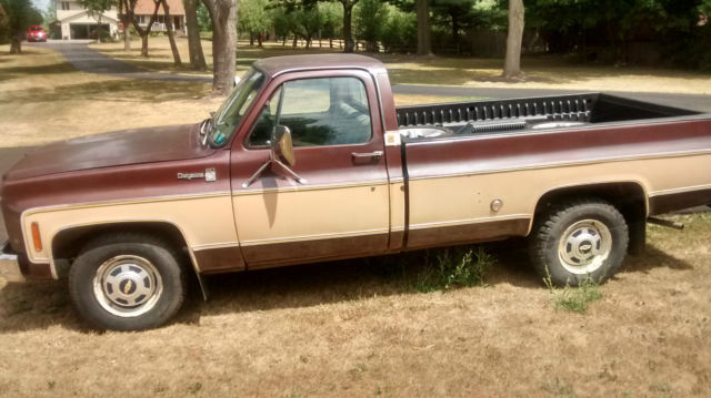 Chevy Cheyenne Big Block Factory 4 Speed,Stored 38 years, LOW RESERVE BID TO BUY 1977 Chevrolet C/K Pickup 1500 Cheyenne