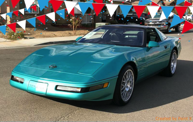CHEVY CORVETTE ZR-1 1991 Chevrolet Corvette ZR1