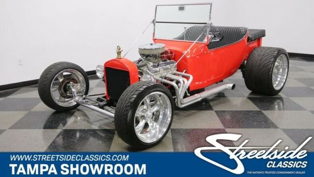 CHEVY CRATE 350 V8 EDELBROCK ALUMINUM HEADS 9 INCH REAR END FRONT DISC CLEAN 1923 Ford T-Bucket --