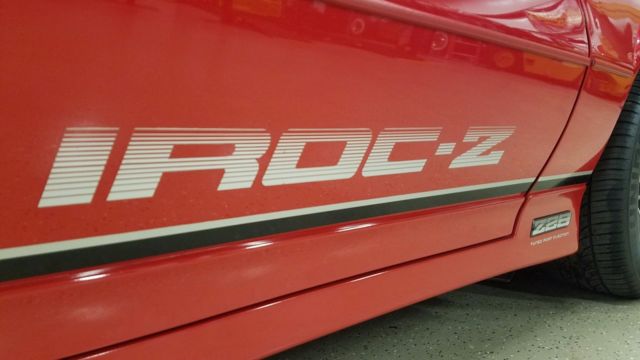 1986 Chevrolet Camaro IROC-Z28 - photo 8