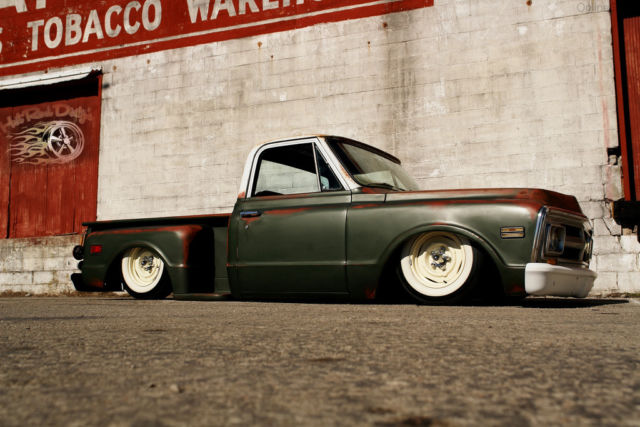 1972 Chevrolet C-10 Slammed Suspension C10 Hot Rod Patina Shop Truck - photo 2