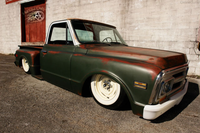 1972 Chevrolet C-10 Slammed Suspension C10 Hot Rod Patina Shop Truck - photo 3