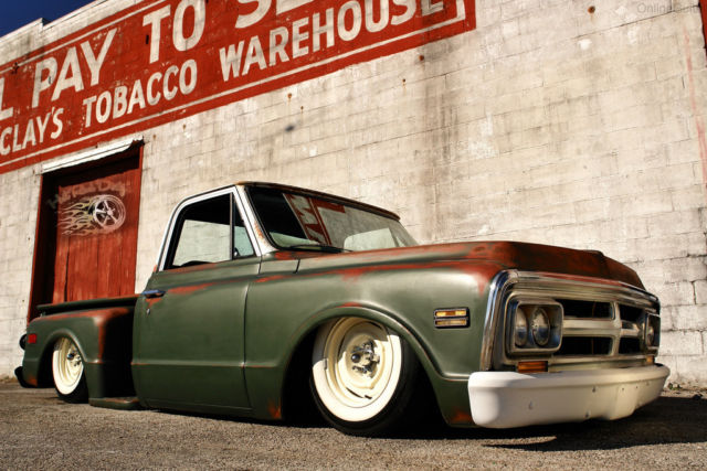 1972 Chevrolet C-10 Slammed Suspension C10 Hot Rod Patina Shop Truck - photo 6
