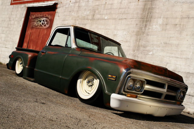 1972 Chevrolet C-10 Slammed Suspension C10 Hot Rod Patina Shop Truck - photo 8