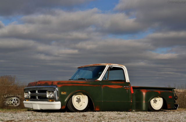 1972 Chevrolet C-10 Slammed Suspension C10 Hot Rod Patina Shop Truck - photo 9