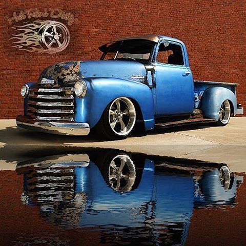 1950 Chevrolet C-10 Slammed Suspension 3100 Hot Rod Patina Shop Truck