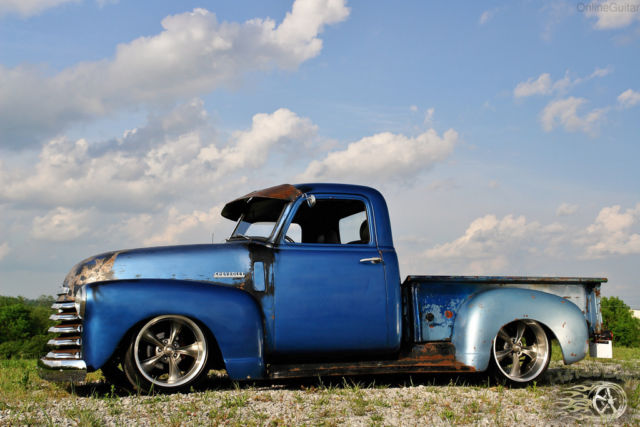 1950 Chevrolet C-10 Slammed Suspension 3100 Hot Rod Patina Shop Truck - photo 10