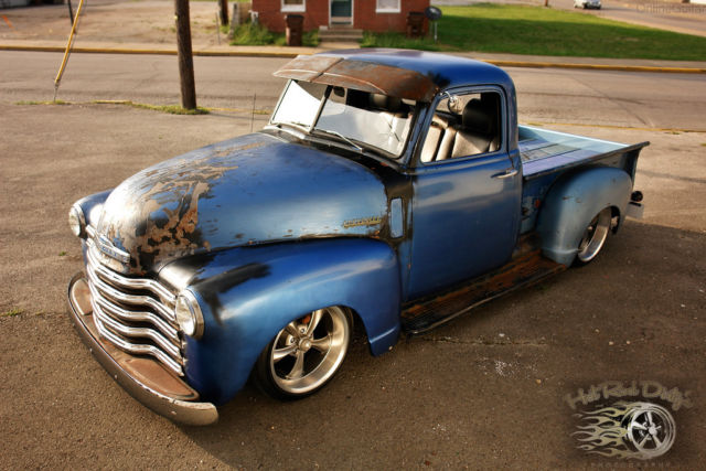 1950 Chevrolet C-10 Slammed Suspension 3100 Hot Rod Patina Shop Truck - photo 5