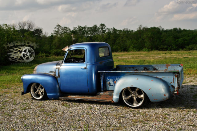 1950 Chevrolet C-10 Slammed Suspension 3100 Hot Rod Patina Shop Truck - photo 9