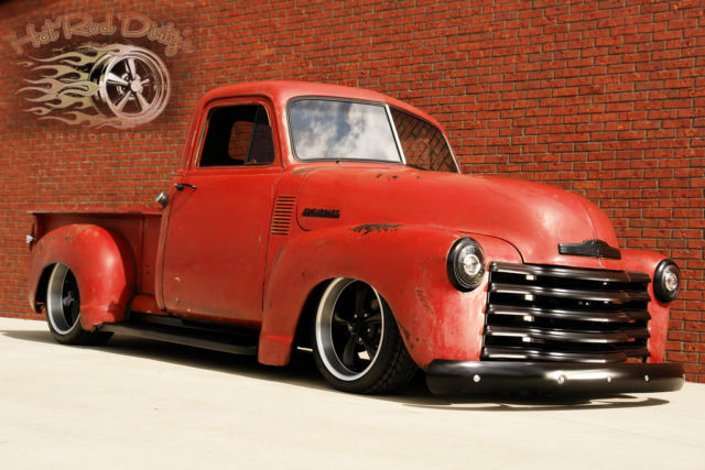 1952 Chevrolet C-10 Slammed Suspension 3100 Hot Rod Patina Shop Truck
