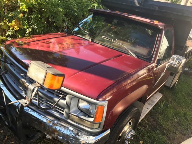 Chevy k3500 with PLOW 4x4 Dump Bed 1994 Chevrolet C/K Pickup 3500