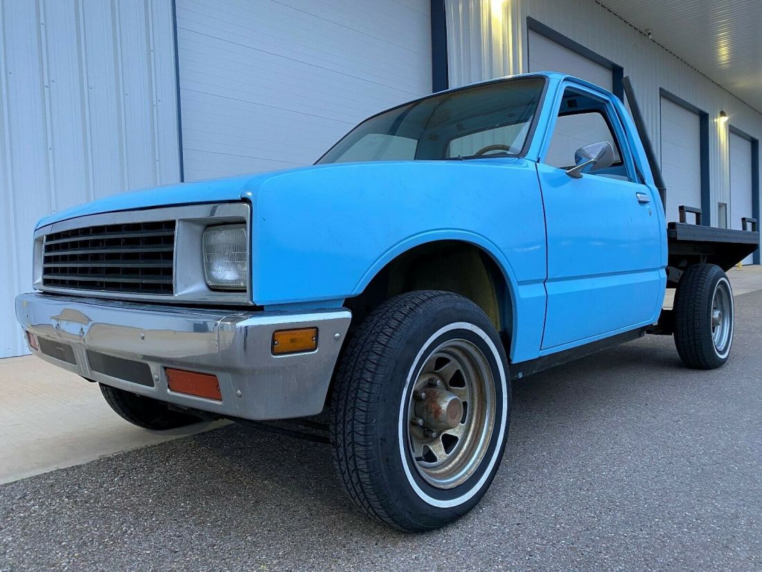 Chevy Luv 2.2 Liter Isuzu Diesel Clean Runs Great C223 Custom Built Flatbed Pup 1981 Chevrolet Other Pickups