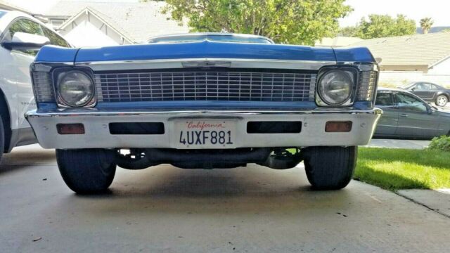 CHEVY NOVA 1969 V-8 ENGINE 4 SPEED TRANY.1402 CARB,EDELBROCK,2DR. 1969 Chevrolet Nova