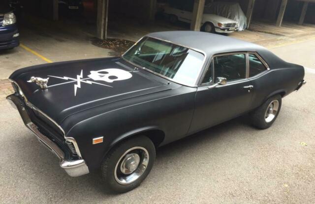 CHEVY NOVA 350 - Original One of Two DEATHPROOF Movie set car 1969 Chevrolet Nova Black