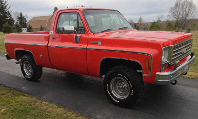 CHEVY ORIGINAL 1976 CHEYANNE SHORT BOX 4X4 1976 Chevrolet Other Pickups