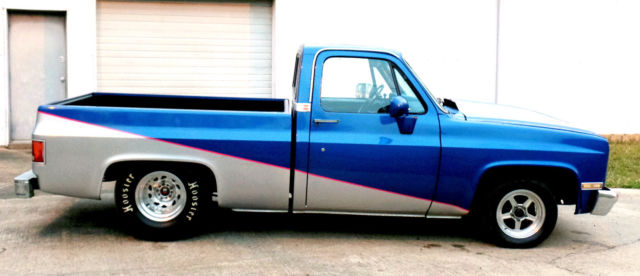 1985 Chevrolet C/K Pickup 1500 PRO STREET CHEV TRUCK BIG TIRE BACK HALF 4 LINK - photo 4