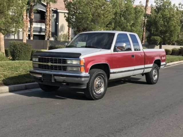 CHEVY SILVERADO 4X4 PICKUP TRUCK 5.7V8 AT NO RESERVE OVER 25+ PHOTOS AND VIDEO 1991 Chevrolet Silverado 1500 Extended Cab Pickup Truck 4x4 5.7 V8